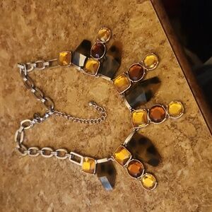 Animal print necklace